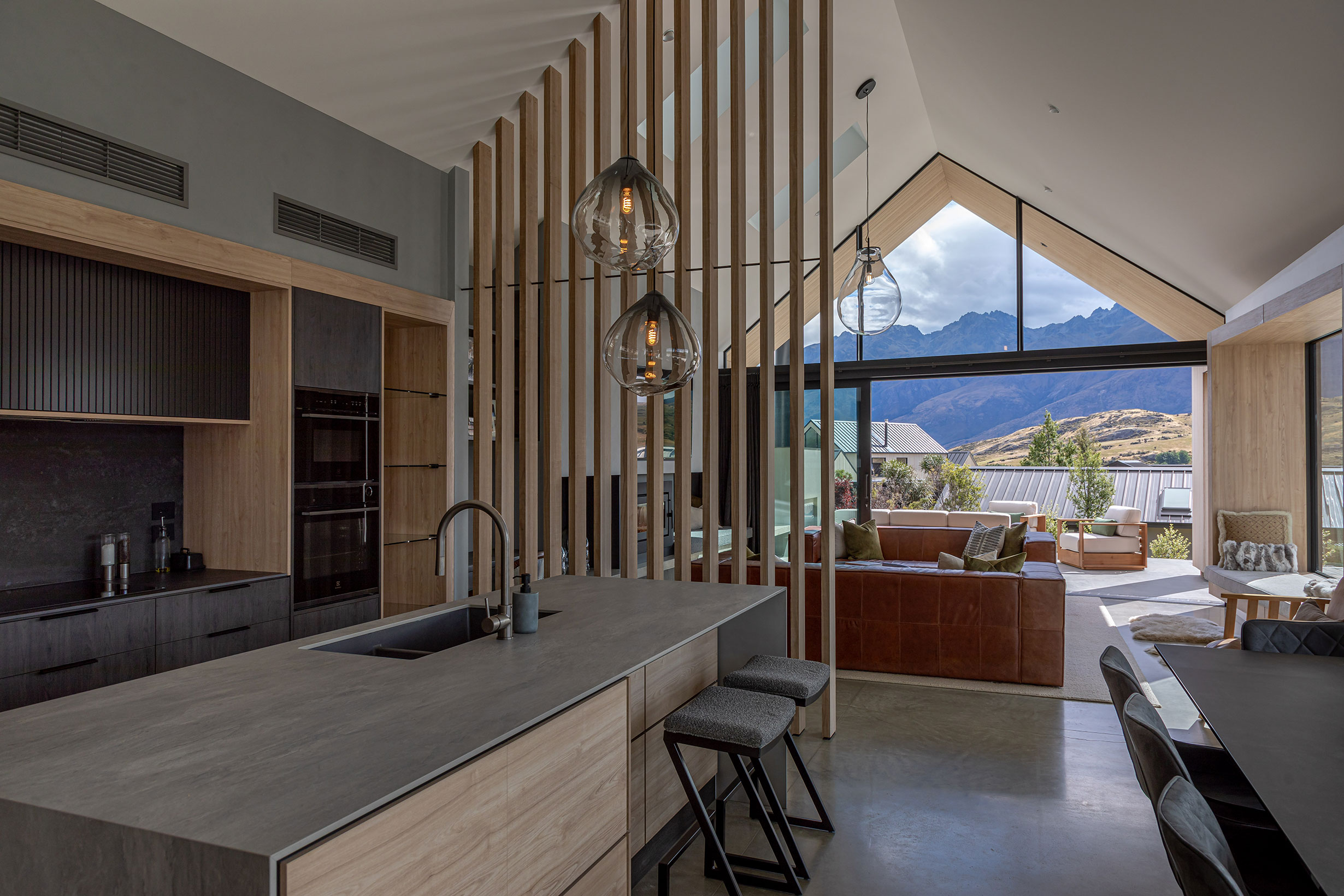 Contemporary architecture in Queenstown